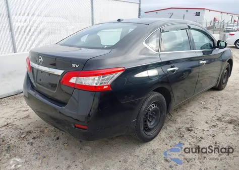 2015 Nissan Sentra Sv из США, поврежденный, VIN 3N1AB7AP9FL643643